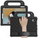 iPad mini 6 Diamond Series EVA Anti-Fall Shockproof Sleeve Protective Shell Tablet Case with Holder & Strap - Black
