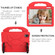 iPad mini 6 EVA Material Children Flat Anti Falling Cover Protective Shell with Thumb Bracket - Red