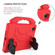 iPad mini 6 EVA Material Children Flat Anti Falling Cover Protective Shell with Thumb Bracket - Red