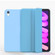 iPad mini 6 Double-sided Matte TPU Tablet Leather Case with 3-folding Holder & Sleep / Wake-up Function - Sky Blue