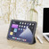 iPad mini 6 Double-sided Matte TPU Tablet Leather Case with 3-folding Holder & Sleep / Wake-up Function - Black