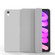 iPad mini 6 Double-sided Matte TPU Tablet Leather Case with 3-folding Holder & Sleep / Wake-up Function - Grey