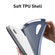iPad mini 6 Double-sided Matte TPU Tablet Leather Case with 3-folding Holder & Sleep / Wake-up Function - Grey