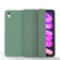 iPad mini 6 Double-sided Matte TPU Tablet Leather Case with 3-folding Holder & Sleep / Wake-up Function - Dark Night Green