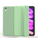iPad mini 6 Double-sided Matte TPU Tablet Leather Case with 3-folding Holder & Sleep / Wake-up Function - Matcha Green