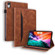 iPad mini 6 Business Shockproof Horizontal Flip Leather Tablet Case with Holder & Card Slots & Photo Frame & Pen Slot - Brown