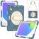 iPad mini 6 Silicone + PC Protective Tablet Case with Holder & Shoulder Strap - Cornflower Blue