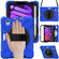 iPad mini 6 Silicone + PC Protective Tablet Case with Holder & Shoulder Strap - Blue