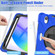 iPad mini 6 Silicone + PC Protective Tablet Case with Holder & Shoulder Strap - Blue