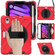 iPad mini 6 Silicone + PC Protective Tablet Case with Holder & Shoulder Strap - Red