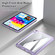 iPad mini 6 Transparent Acrylic Tablet Case - Light Purple