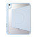 2 in 1 Acrylic Split Rotating Leather Tablet Case iPad mini 6 - Ice Blue