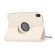 iPad mini 6 360 Degree Rotation Litchi Texture Flip Leather Tablet Case with Holder - White