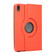iPad mini 6 360 Degree Rotation Litchi Texture Flip Leather Tablet Case with Holder - Orange