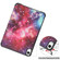 iPad mini 6 Custer Painted PU Leather Tablet Case with Sleep / Wake-up Function & 3-Fold Holder - Galaxy