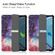 iPad mini 6 Custer Painted PU Leather Tablet Case with Sleep / Wake-up Function & 3-Fold Holder - Galaxy