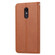 Knead Skin Texture Horizontal Flip Leather Case OnePlus 6T, with Photo Frame & Holder & Card Slots & Wallet - Brown