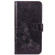 Lucky Clover Pressed Flowers Pattern Leather Case OnePlus 6T, with Holder & Card Slots & Wallet & Hand Strap - Black