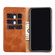 OnePlus 6T Non-Magnetic Retro Texture Horizontal Flip Leather Case with Holder & Card Slots & Wallet - Brown