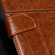 OnePlus 6T Geometric Stitching Horizontal Flip TPU + PU Leather Case with Holder & Card Slots & Wallet - Light Brown