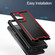 Motorola Edge 2022 Armour Two-color TPU + PC Phone Case - Black+Red