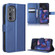 Motorola Edge 2022 Diamond Texture Leather Phone Case - Blue