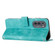 Motorola Edge 2022 Dream Triangle Leather Phone Case with Lanyard - Green