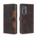 Motorola Edge 2022 Skin Feel Magnetic Buckle Leather Phone Case - Brown