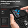 Motorola Edge 2022 Sliding Camshield Holder Phone Case - Black