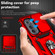 Motorola Edge 2022 Sliding Camshield Holder Phone Case - Red