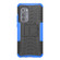 Motorola Edge 2022 Tire Texture TPU + PC Phone Case with Holder - Blue