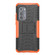 Motorola Edge 2022 Tire Texture TPU + PC Phone Case with Holder - Orange