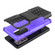 Motorola Edge 2022 Tire Texture TPU + PC Phone Case with Holder - Purple