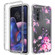 Motorola Edge 2022 Transparent Painted Phone Case - Pink Flower