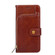 Motorola Edge 2022 Zipper Bag Flip Leather Phone Case - Brown