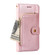 Motorola Edge 2022 Zipper Bag Flip Leather Phone Case - Rose Gold