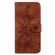 Motorola Edge 30 Pro / Edge+ 2022 Lily Embossed Leather Phone Case - Brown
