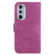 Motorola Edge 30 Pro / Edge+ 2022 Little Tiger Embossed Leather Phone Case - Rose Red Motorola Edge 30 Pro / Edge+ 2022 Little Tiger Embossed Leather Phone Case - Rose Red