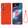 Motorola Edge 30 Pro / Edge+ 2022 Pure Color Liquid Silicone Shockproof Phone Case - Red