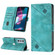 Motorola Edge 30 Pro / Edge+ 2022 Skin-feel Embossed Leather Phone Case - Green