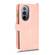 Motorola Edge 30/Edge 30 Pro/Edge+ 2022 Litchi Texture Zipper Leather Phone Case - Pink