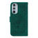 Motorola Edge+ 2022 / Edge 30 Pro Butterfly Rose Embossed Leather Phone Case - Green