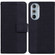 Motorola Edge+ 2022 / Edge 30 Pro Geometric Embossed Leather Phone Case - Black