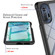 Motorola Edge+ 2022 Starry Sky Solid Color Series PC + TPU Phone Case with PET Film - Black