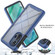 Motorola Edge+ 2022 Starry Sky Solid Color Series PC + TPU Phone Case with PET Film - Blue