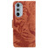 Motorola Edge+ 2022 Tiger Embossing Pattern Horizontal Flip Leather Phone Case - Brown