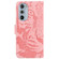 Motorola Edge+ 2022 Tiger Embossing Pattern Horizontal Flip Leather Phone Case - Pink