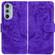 Motorola Edge+ 2022 Tiger Embossing Pattern Horizontal Flip Leather Phone Case - Purple