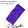 Motorola Edge+ 2022 Tiger Embossing Pattern Horizontal Flip Leather Phone Case - Purple