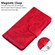 Motorola Edge+ 2022 Tiger Embossing Pattern Horizontal Flip Leather Phone Case - Red